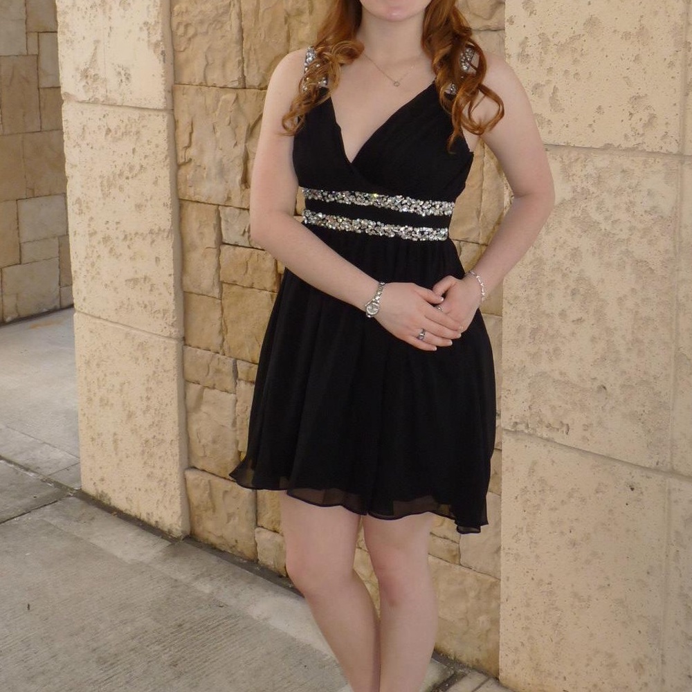 Black High-Low Dress Size 7
